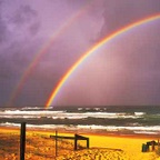 Rainbow colours - Australia H033 (sizes: 600x600; 900x900; 1080x1080mm)
