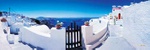 Holiday gate - Greece P214 (sizes: 400x1200; 500x1500; 600x1800mm)